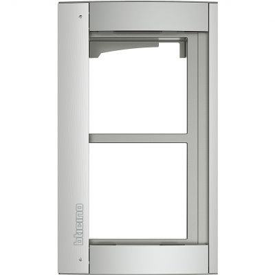 Ramka Z Uchwytem Do Paneli Sfera - 2 Moduły - Aluminium 350221 LEGRAND (350221)